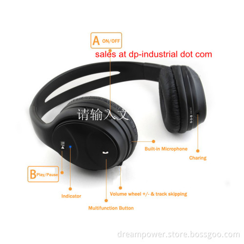 Bluetooth Stereo Headphone, Powerful Bass Sound